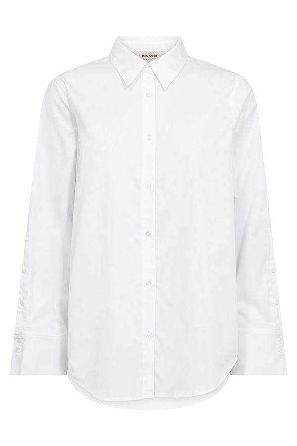 Mos Mosh - MMWinola Cotton Twill Shirt White - 4