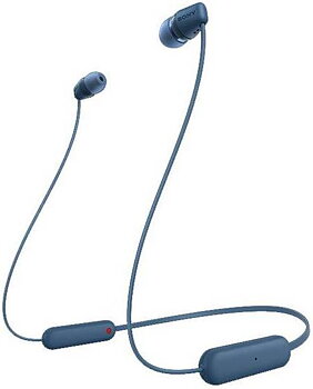 Original Sony WI-C100 Wireless In Ear - Blå