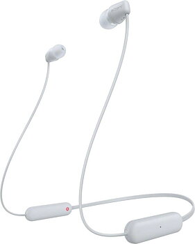 Original Sony WI-C100 Wireless In Ear - Vit