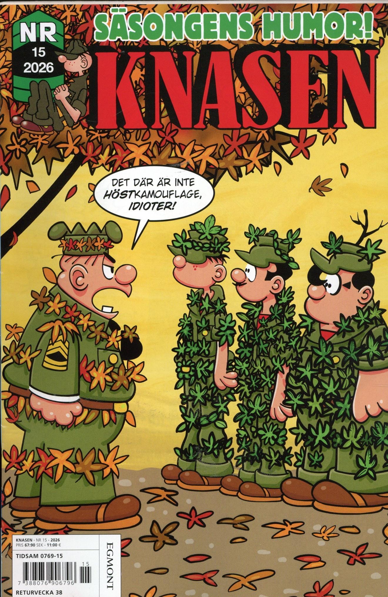 Knasen nr 15 2026, Säsongens humor!