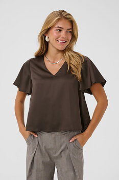 Saint Tropez Lodisa Blouse Brown
