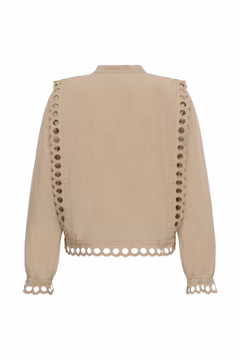 Saint Tropez Marlee Shirt Wethered Brown - 4