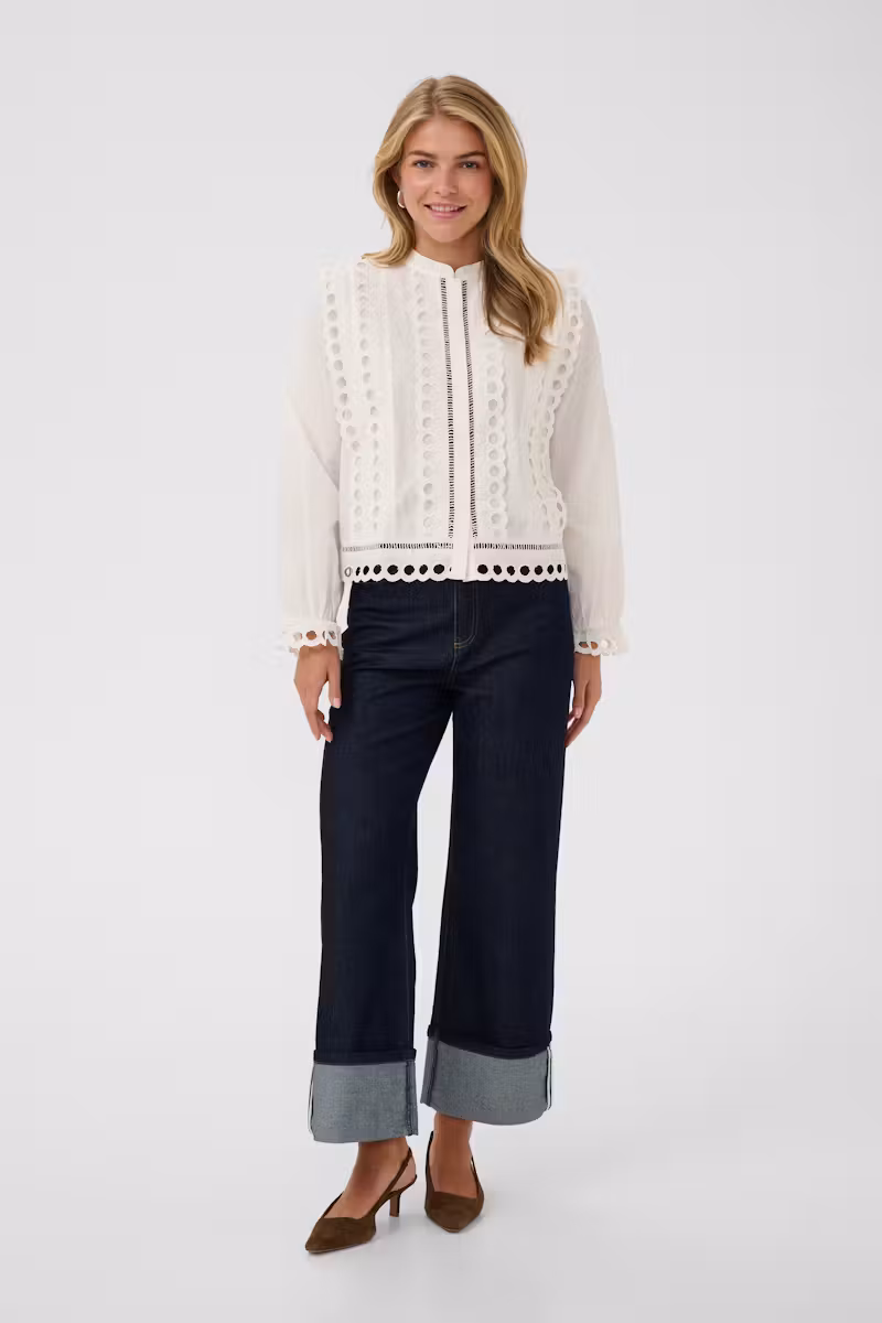 Saint Tropez Marlee Shirt Ice White - 2