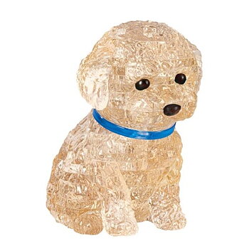 Crystal Puzzle Toy Poodle Apricot