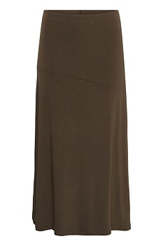 Saint Tropez Vigga Skirt Chocolate Brown