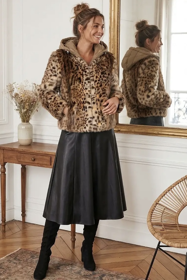 Derhy  - Gaetane Jacket Leopard - 4