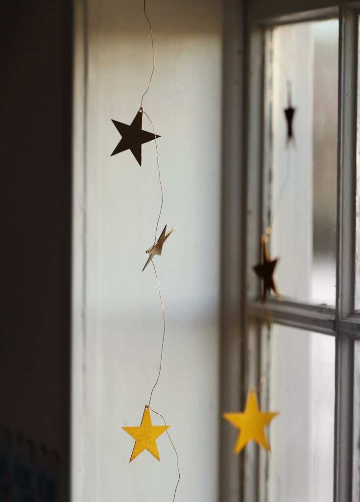 Garland Stars Brass - 180 cm - 3