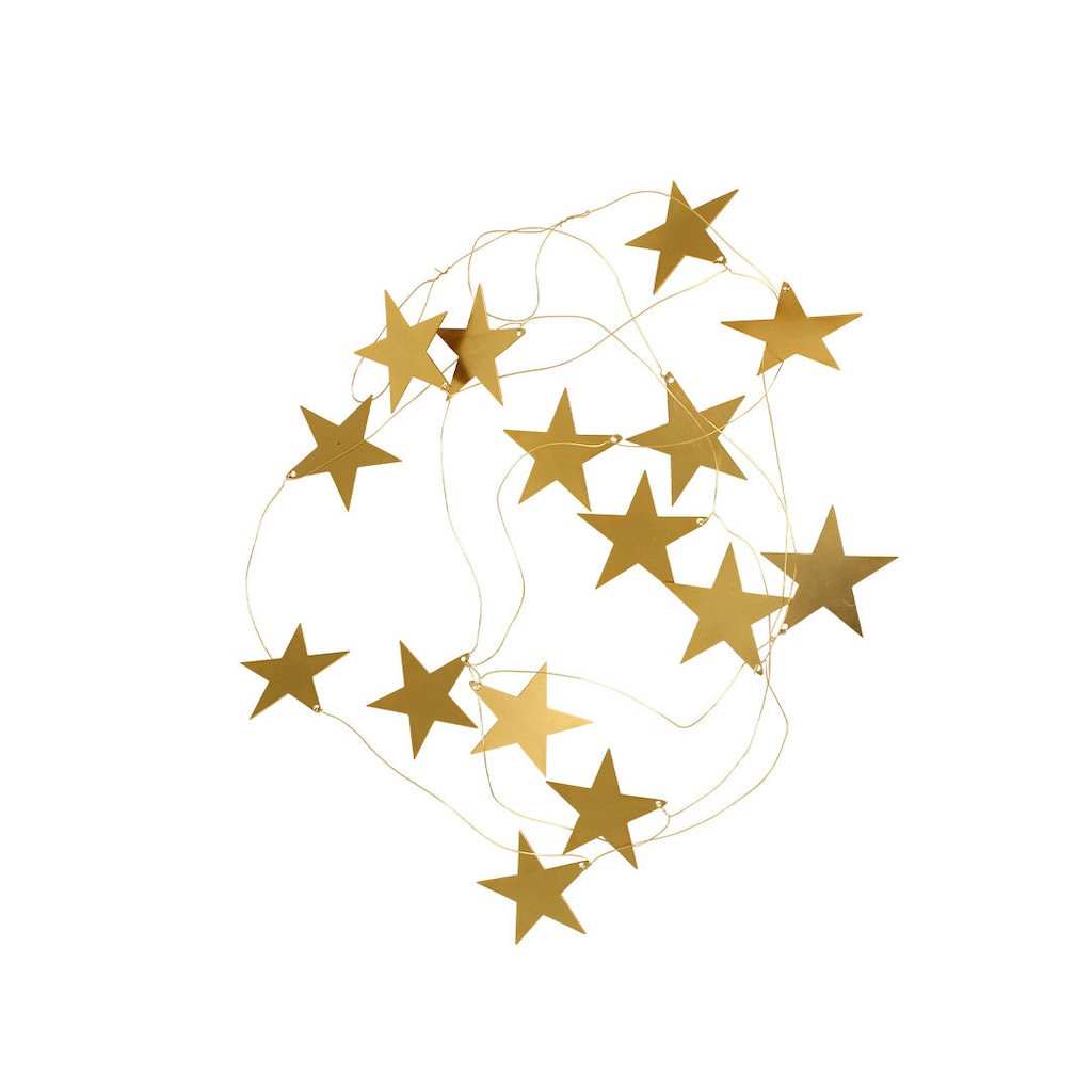 Garland Stars Brass - 180 cm - 5