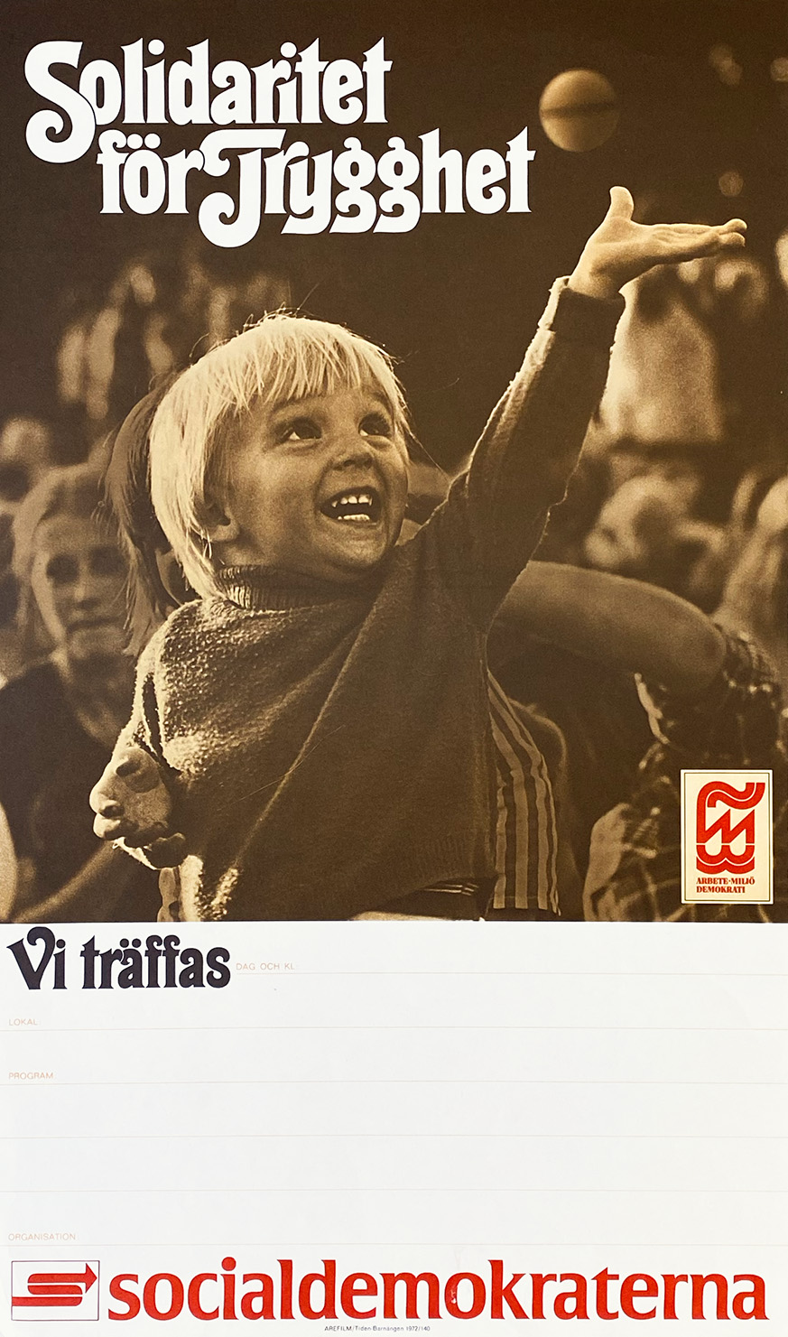 SOCIALDEMOKRATERNA – SOLIDARITET FÖR TRYGGHET
