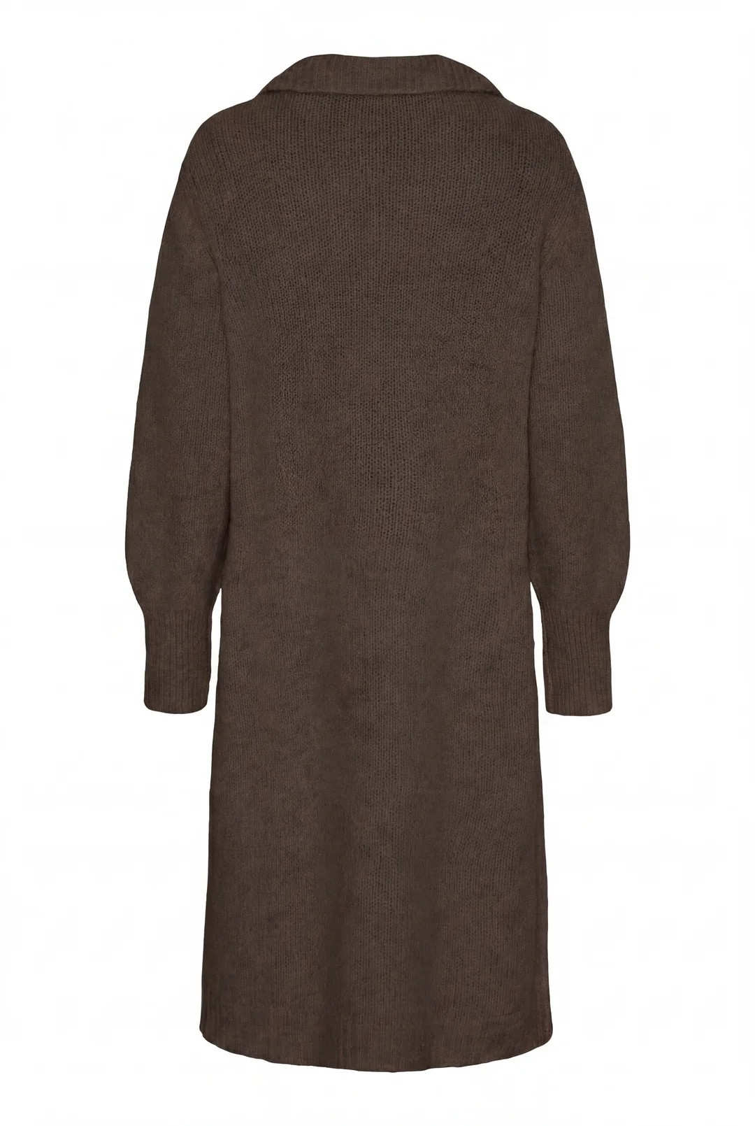 Joa Long Cardigan - Dark Brown - Isay - 5