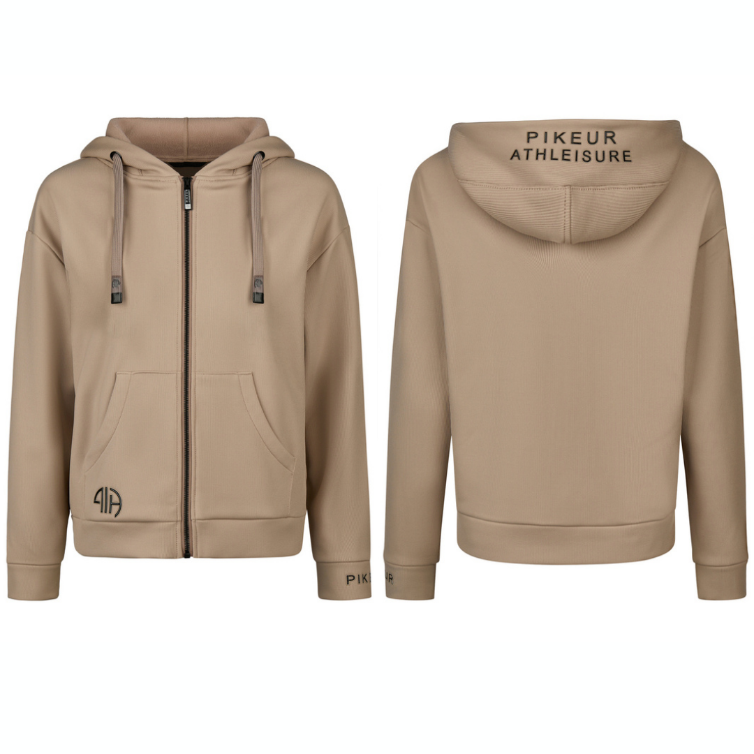 PIKEUR ZIP RIP HOODY SWEATSHIRT JACKET 