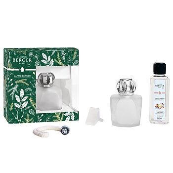 Maison Berger Presentset - Magical Frosted - Doftlampa + 1 st Doft (Amber Powder)