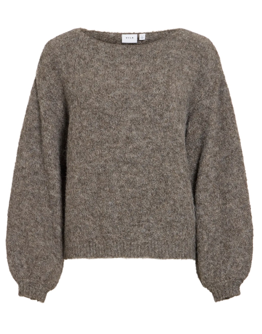 Vila Marley ls knit pullover Falcon - 2