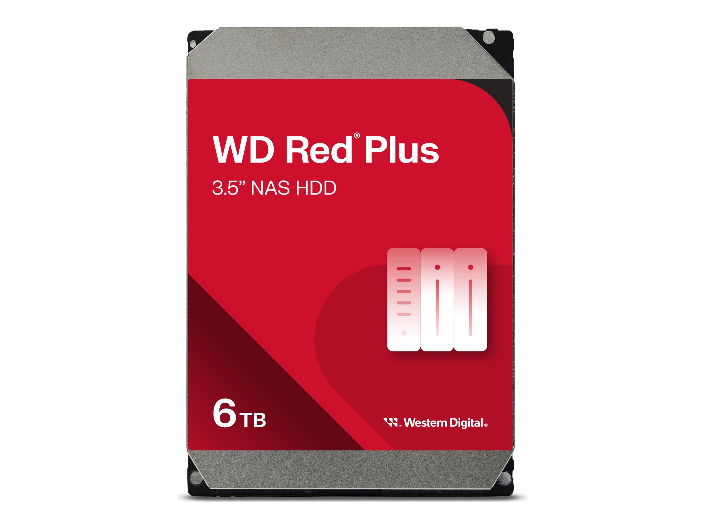 WD Röd Hårddisk WD60EFPX 6TB 3.5 SATA-600 5400rpm