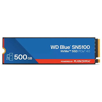 WD Blue SSD SN5100 500GB M.2 PCI Express 4.0 (NVMe)