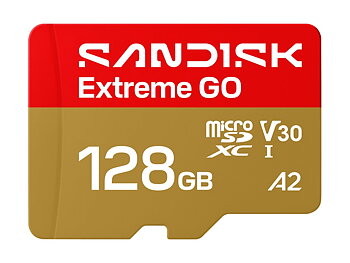 SanDisk Extreme Go microSDHC UHS-I Memory Card 128GB 240MB/s