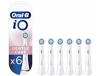 Oral-B iO Gentle Care Borsthuvuden Vit, 6 stk.