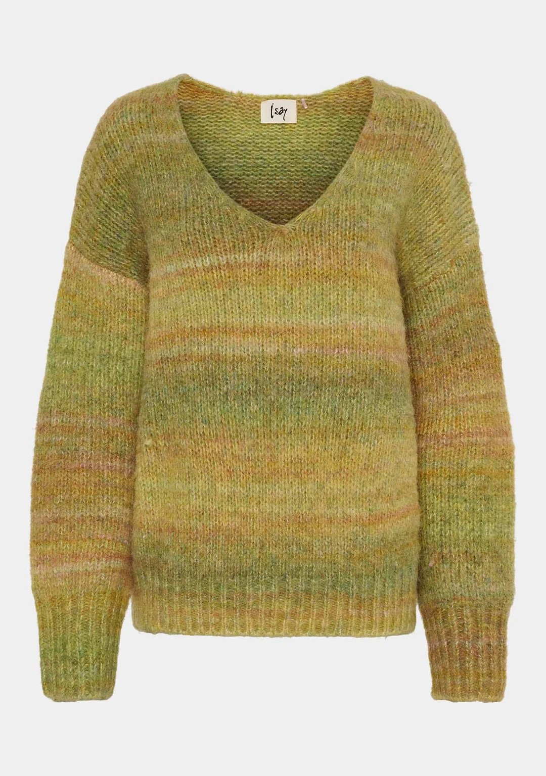 Cosima Color Pullover - Green Tones - Isay
