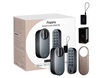Aqara Smart Lock U200 Kit (svart)