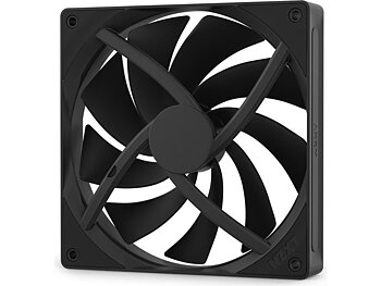 NZXT F140Q Quiet Airflow Fläkt (svart)