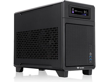 Thermaltake TR100 WS Mini Tower (svart)