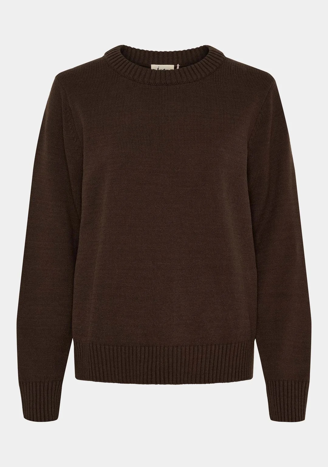 Gwen Basic Pullover - Dark Brown - Isay - 4
