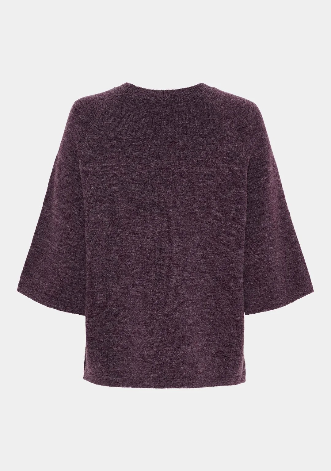 Anna S/S Pullover - Aubergine - Isay - 6