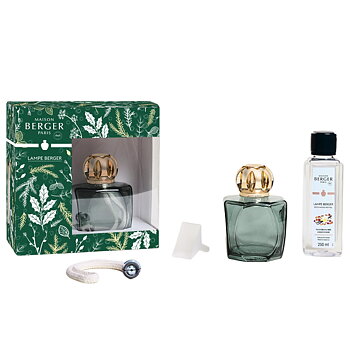 Maison Berger Presentset - Magical Green - Doftlampa + 1 st Doft (Amber Powder)