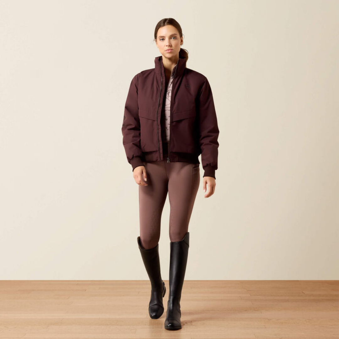 ARIAT STABLE 2.0 INSULATED JACKET - CHOCOLATE PLUM - 4