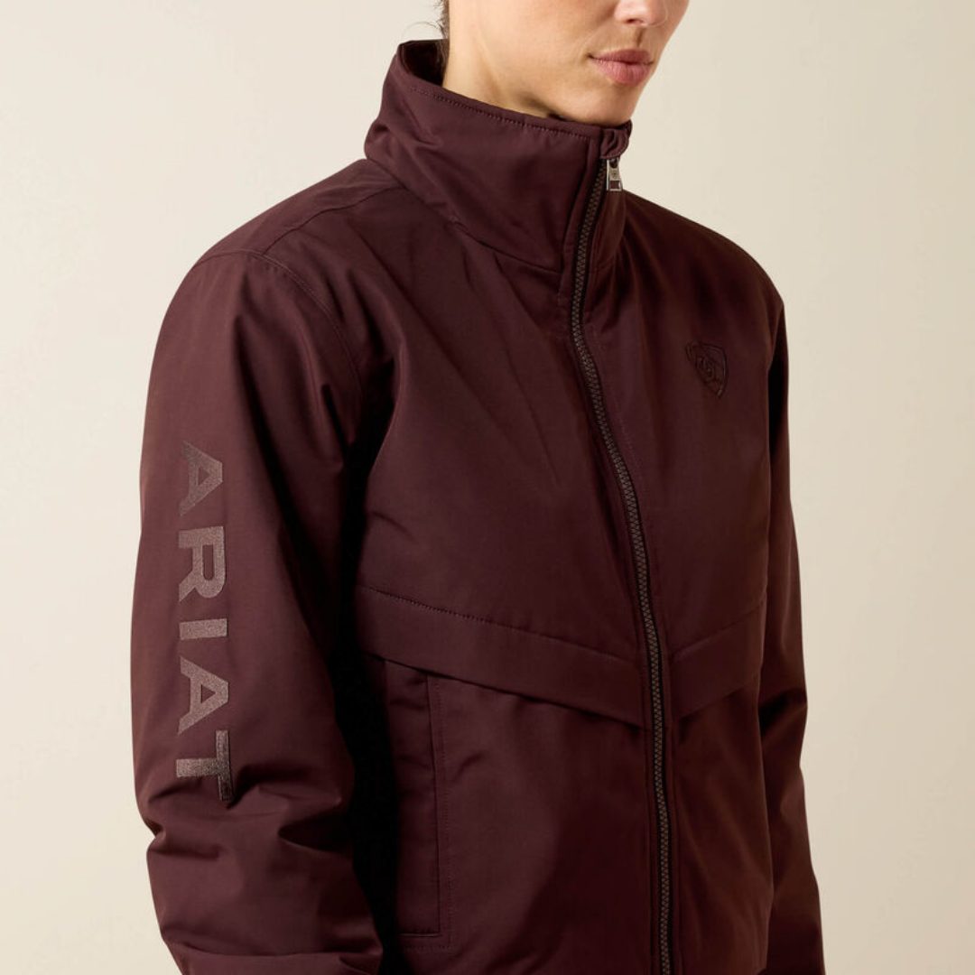 ARIAT STABLE 2.0 INSULATED JACKET - CHOCOLATE PLUM - 7