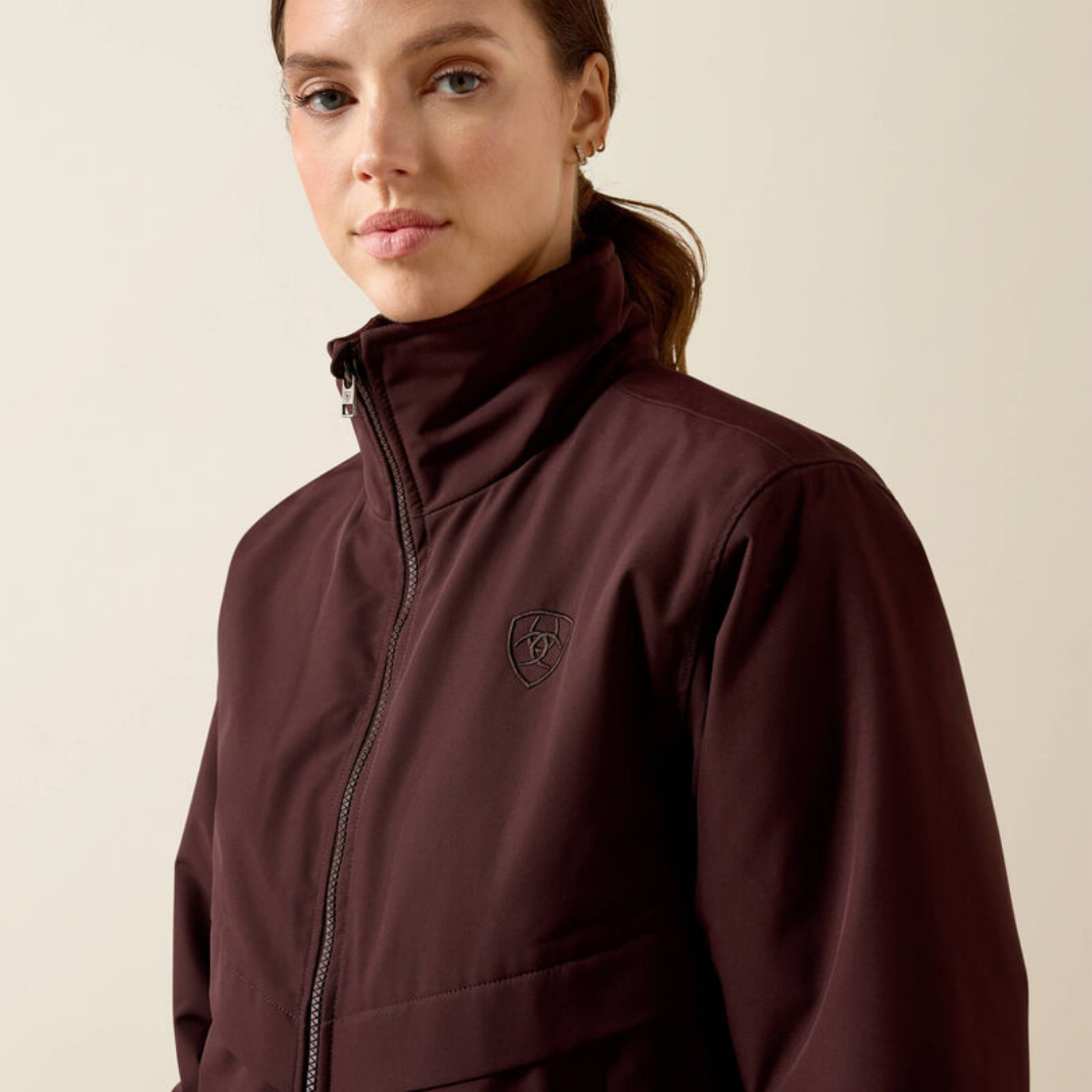 ARIAT STABLE 2.0 INSULATED JACKET - CHOCOLATE PLUM - 5