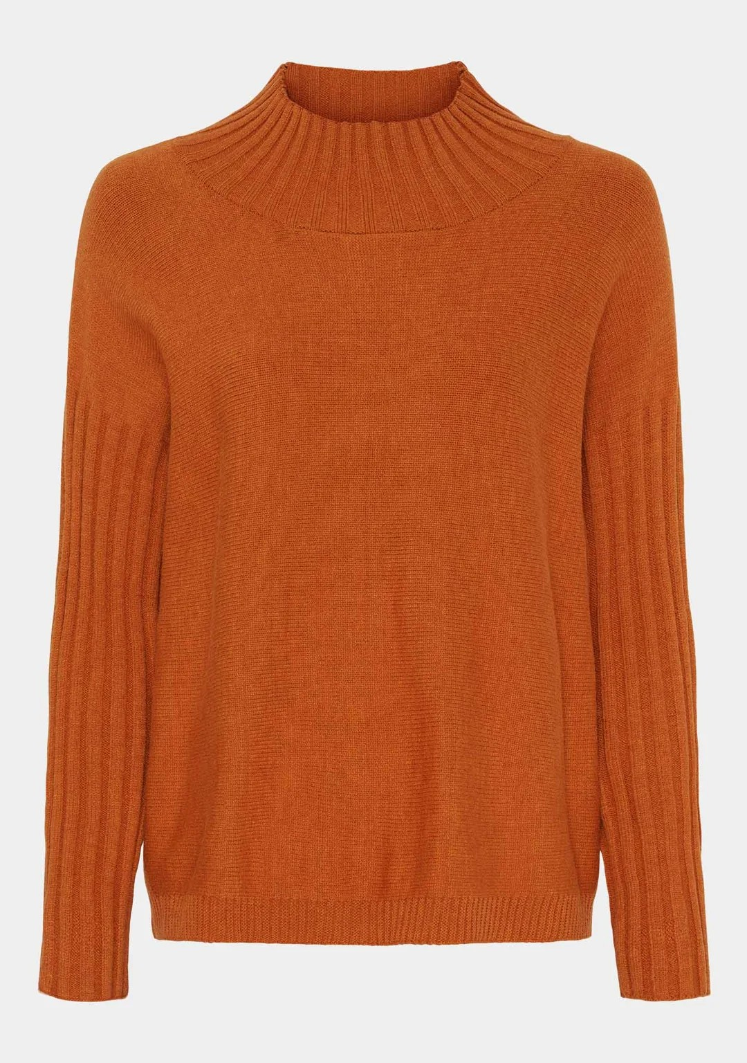 Kaddy Knit Pullover - Autumn Orange - Isay