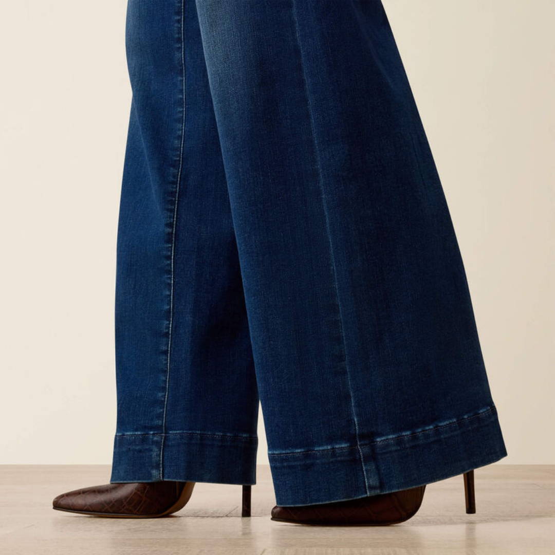 ARIAT HIGH RISE REVEL VILMA ULTRASTRETCH WIDE LEG JEANS - 6