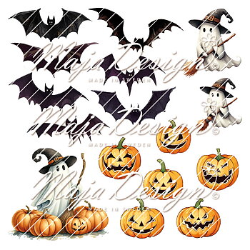 Maja Design - Paper pack 6x6 - Halloween