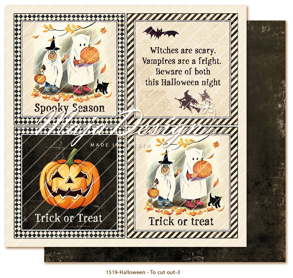 Maja Design - Paper pack 6x6 - Halloween - 13