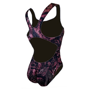 Women's Safari Pink XM Swimsuit - Lane 4