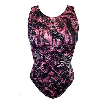 Girls' Swimsuit SUMMERTIME Orange XM - Lane 4