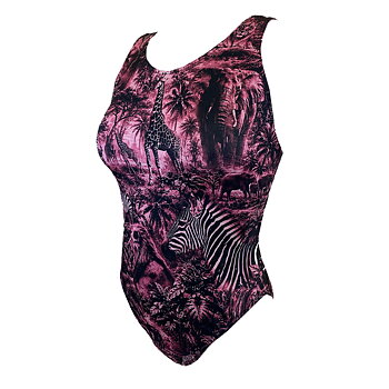 Girls' Swimsuit SUMMERTIME Orange XM - Lane 4