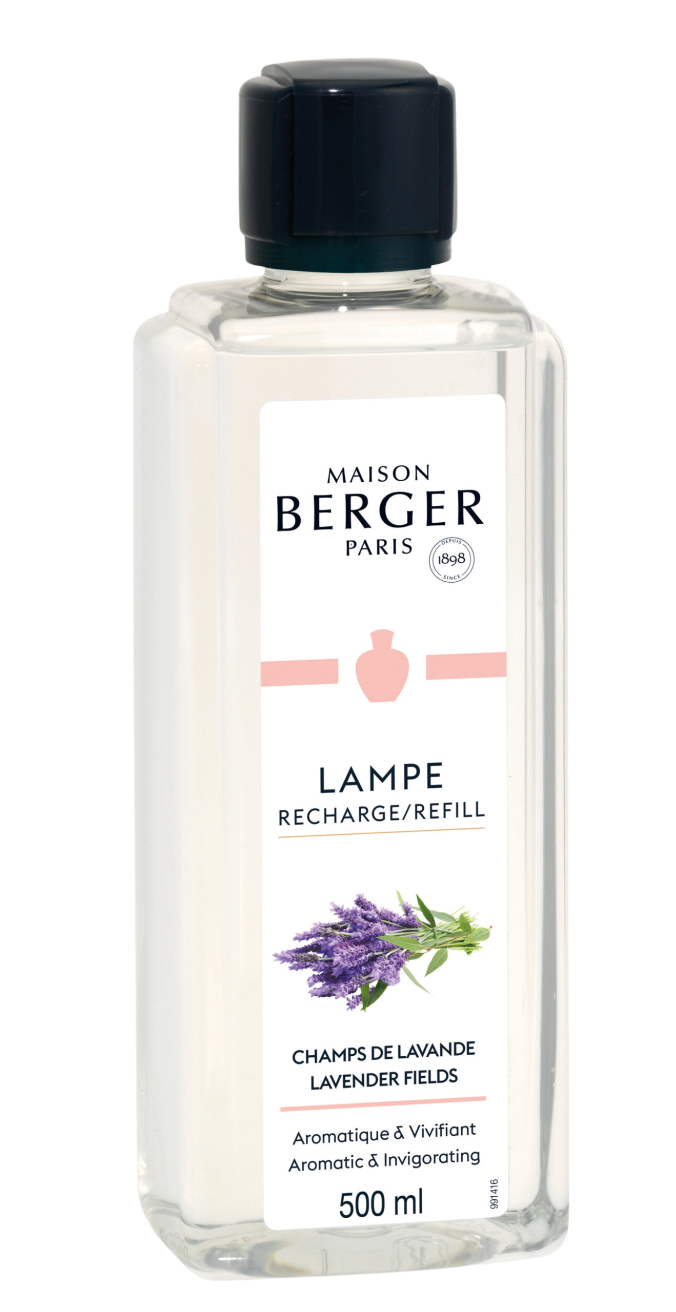 * LAVENDER FIELDS * Maison Berger Refillvätska till Doftlampa 500 ml