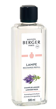 * LAVENDER FIELDS * Maison Berger Refillvätska till Doftlampa 500 ml