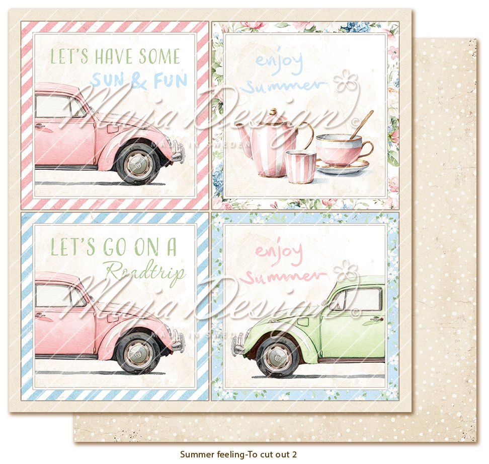 Maja Design - Paper pack 6x6 - Summer Feeling  - 12