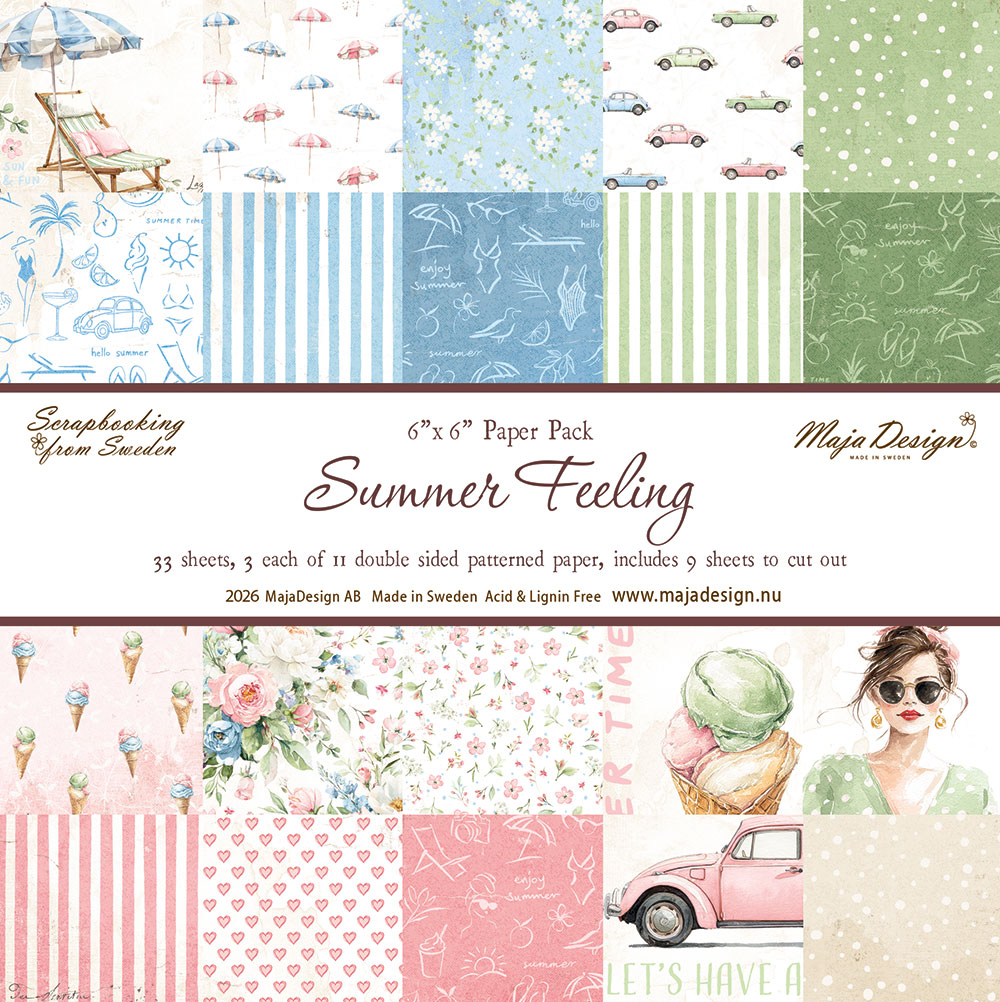 Maja Design - Paper pack 6x6 - Summer Feeling 