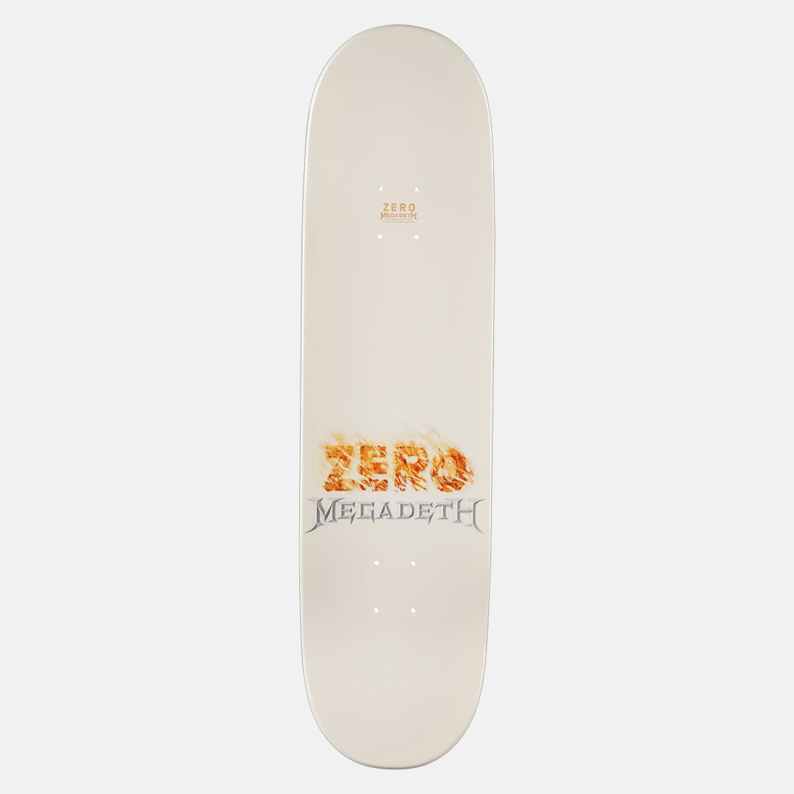 Zero x Megadeath White 8.25" - 2