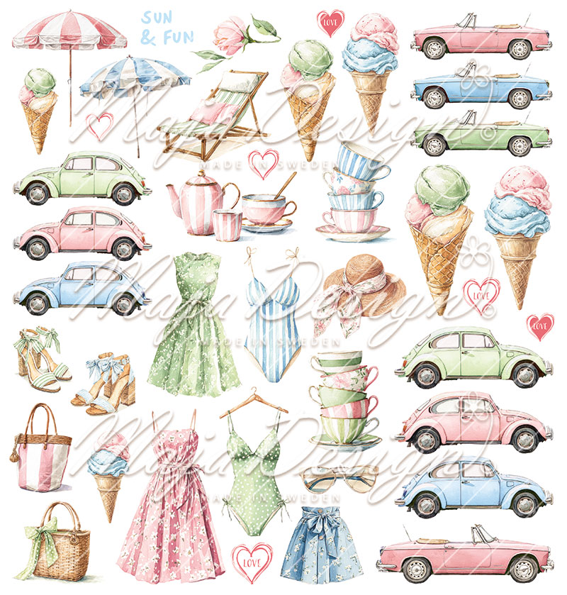 Maja Design - Collection pack 12x12 - Summer Feeling  - 3