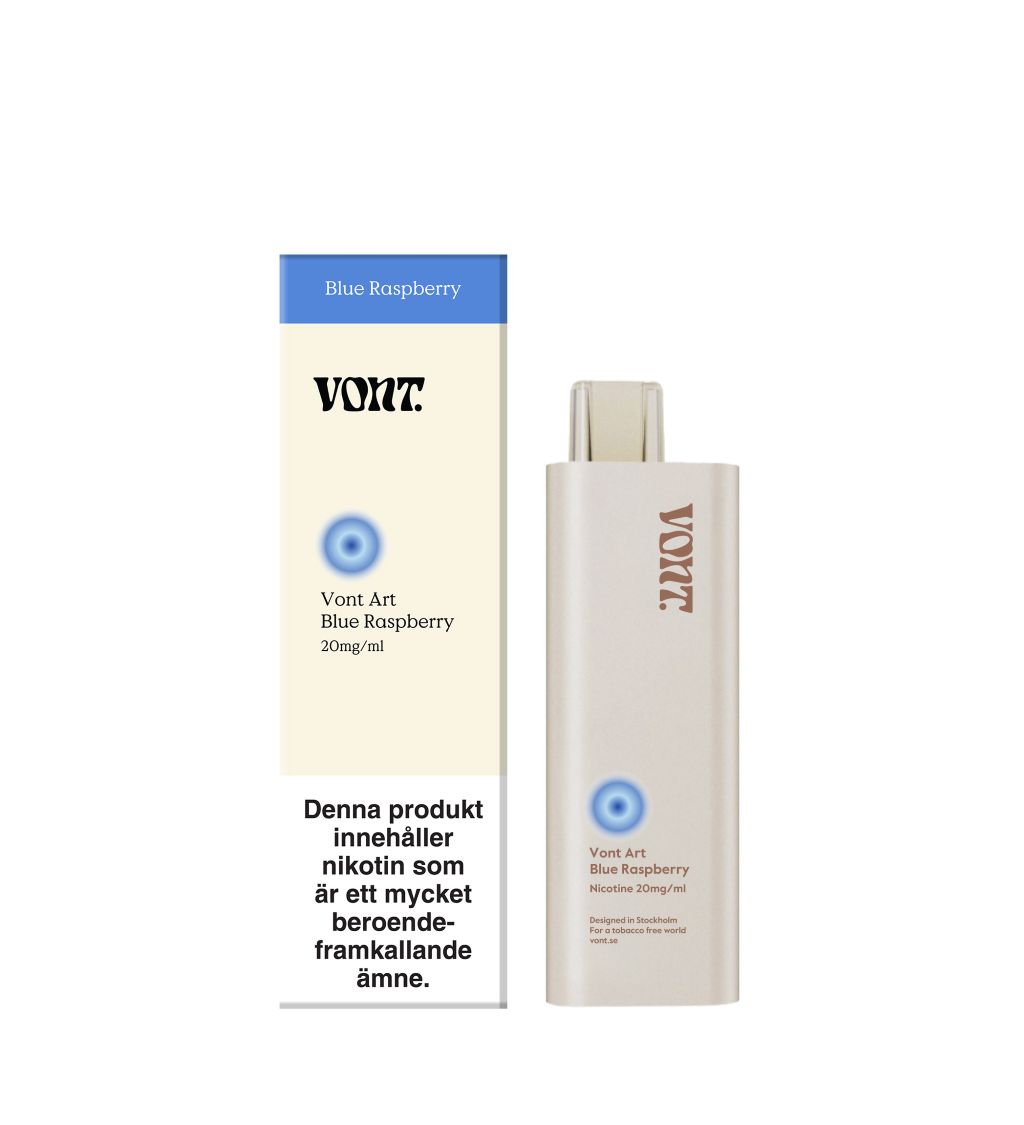 Vont ART Engångs Vape 20mg – Blue Raspberry