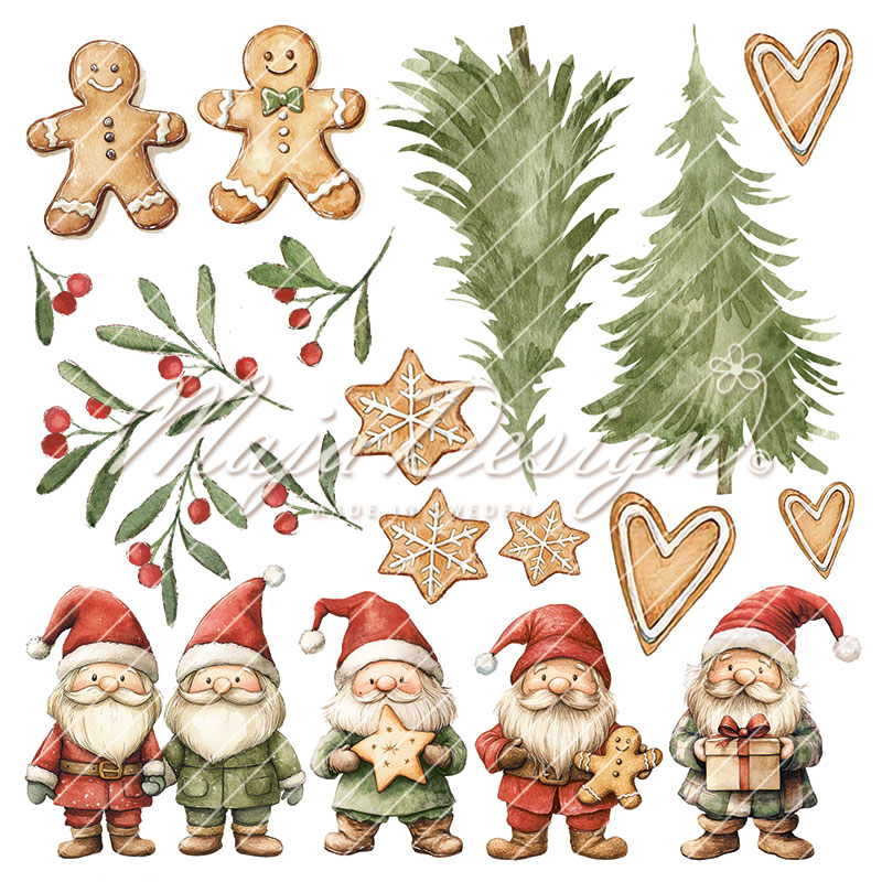 Maja Design - Paper pack 6x6 - Christmas Wish - 3