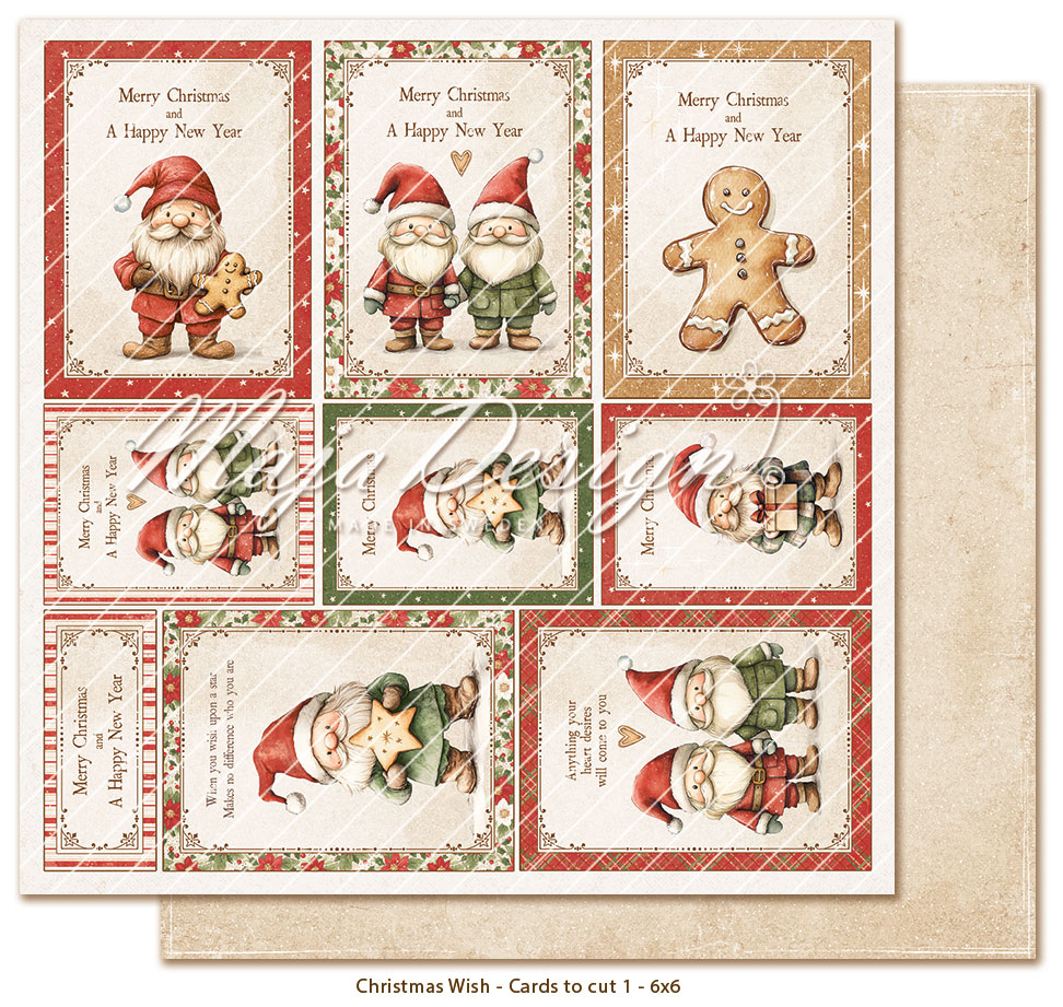 Maja Design - Paper pack 6x6 - Christmas Wish - 16