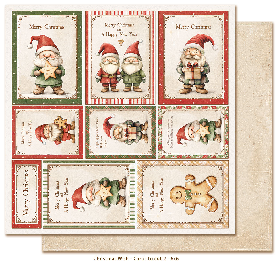 Maja Design - Paper pack 6x6 - Christmas Wish - 17