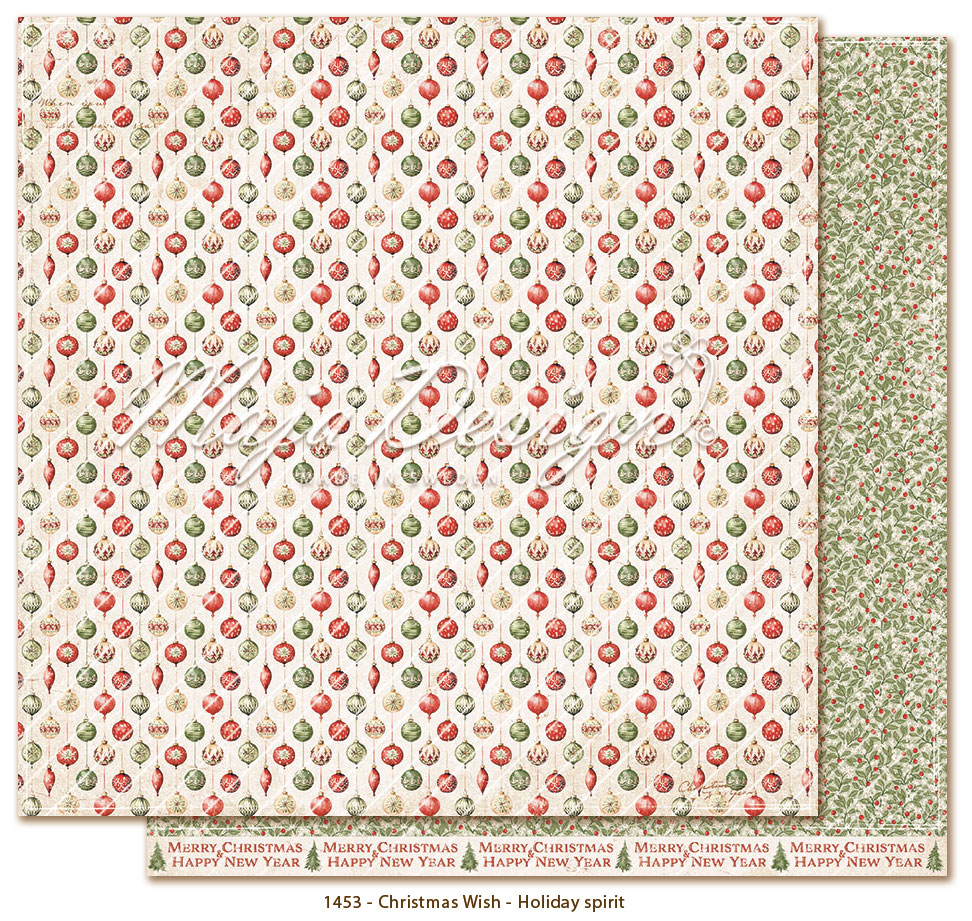 Maja Design - Paper pack 6x6 - Christmas Wish - 2