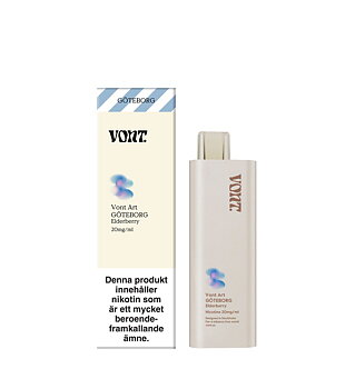 Vont ART Engångs Vape 20mg – GÖTEBORG Elderberry